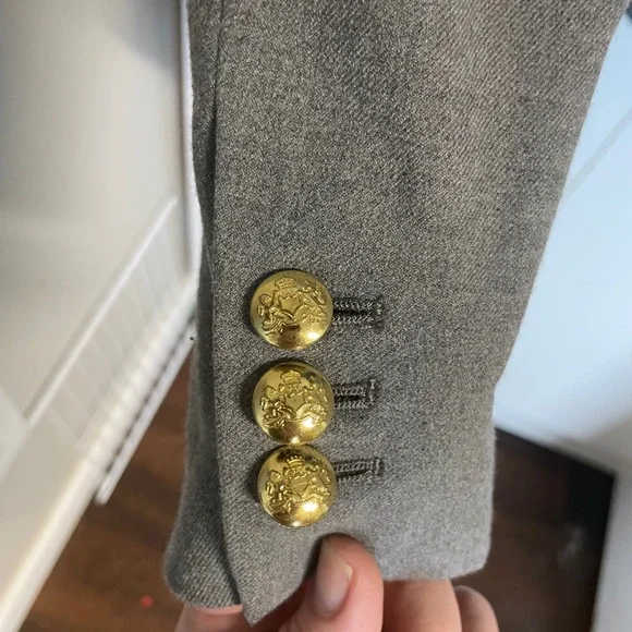 Banana Republic Classic Gray Blazer - Picture 3 of 4